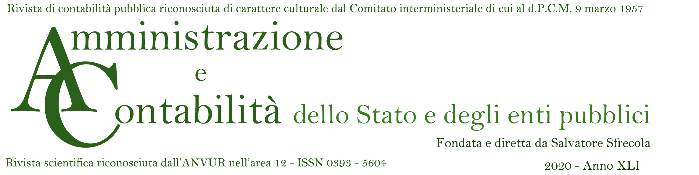 Contabilità Di Stato E Degli Enti Pubblici Pdf 2020